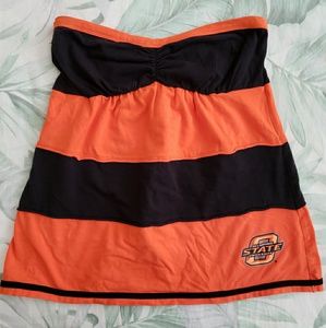 Oklahoma State Cowboys Strapless Top